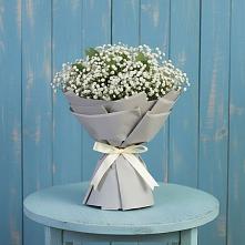 Букет цветов из:  Гипсофила #REPLACE_PRED# Белое