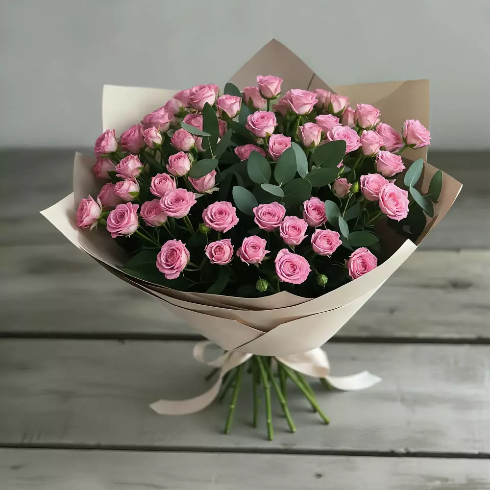 Букет Удовольствие в Белое