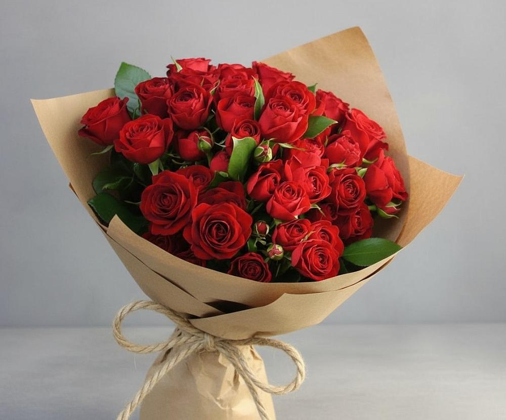 Букет Любовный роман в Белое