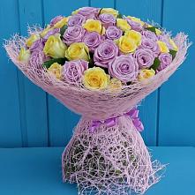 Букет 101 Волшебный Миг в Белое