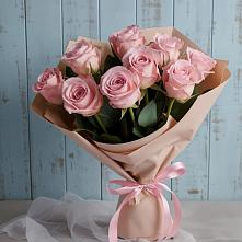 Букет цветов из:  Розы #REPLACE_PRED# Белое